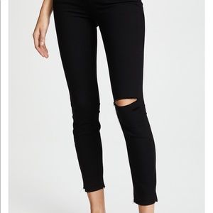 Paige Vertugo Cropped Skinny Jeans